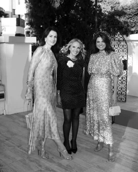 Camelia Șucu, la petrecerea aniversară a Malvinei Cservenschi. FOTO: Instagram