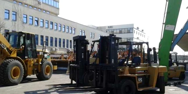 Proteste în Portul Constanţa la adresa administraţiei Mazăre Foto Sînziana Ionescu