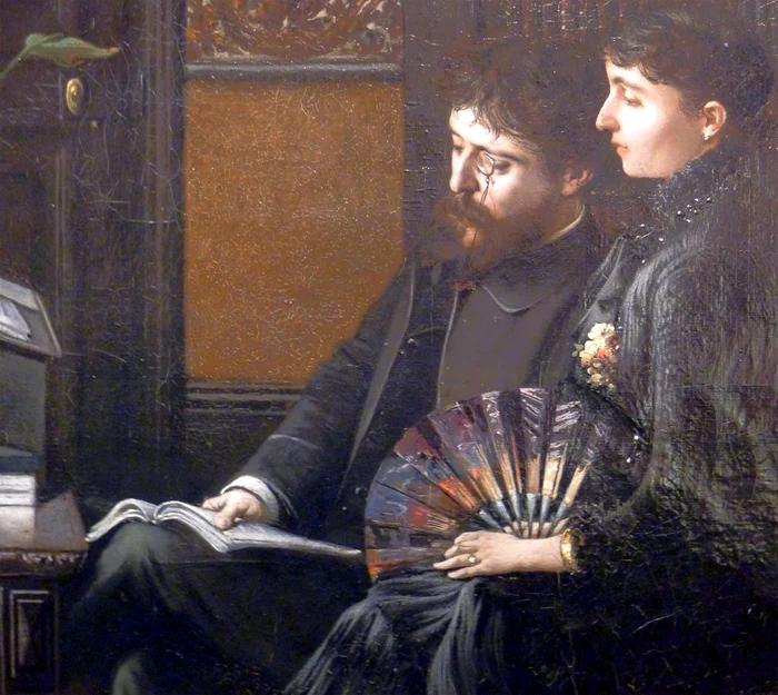 Alphonse Daudet et sa femme Julie rwk jpg jpeg