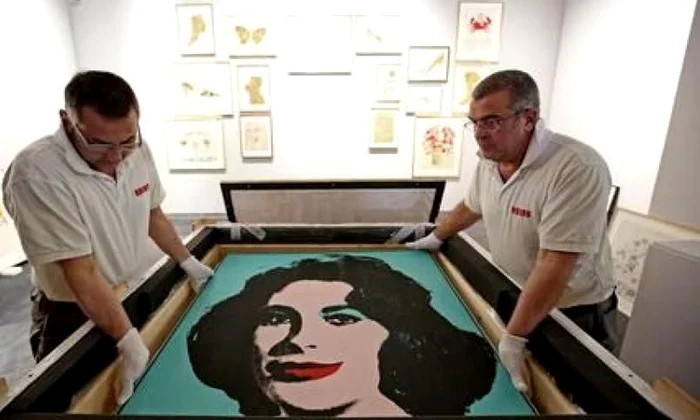 Expoziţie la Roma cu lucrările lui Andy Warhol jpeg