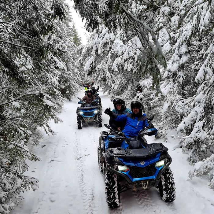 Plimbările cu ATV-urile au fost foarte apreciate
