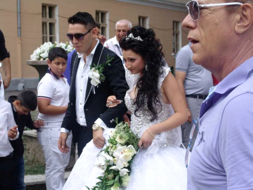 Nunta ţigănească din Lugoj. FOTO: Redeşteptarea