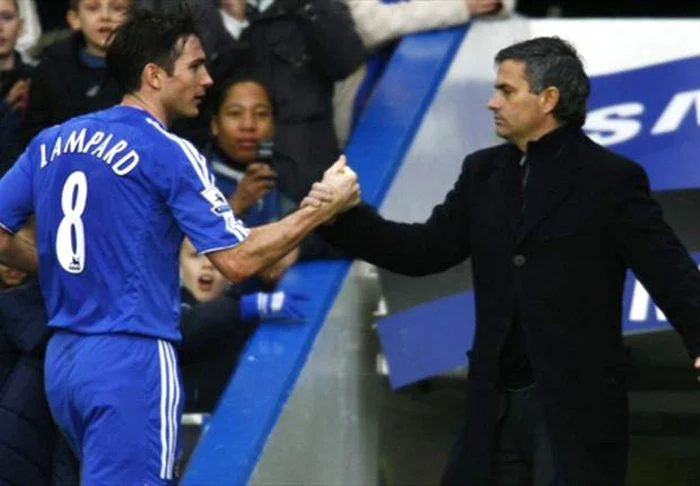 Lampard şi Mourinho au colaborat excelent la primul mandat al portughezului pe "Stamford Bridge". FOTO: goal.com