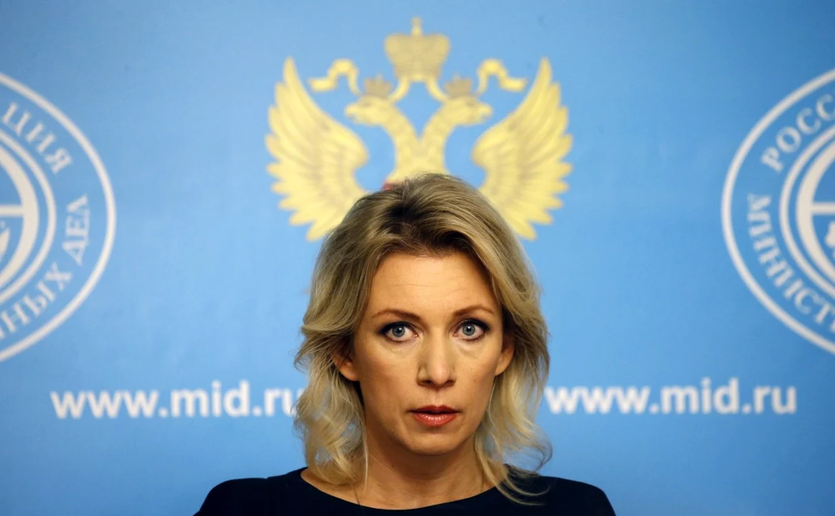 Maria Zakharova, purtătoarea de cuvânt a ministerului rus de Externe/ Foto: EPA