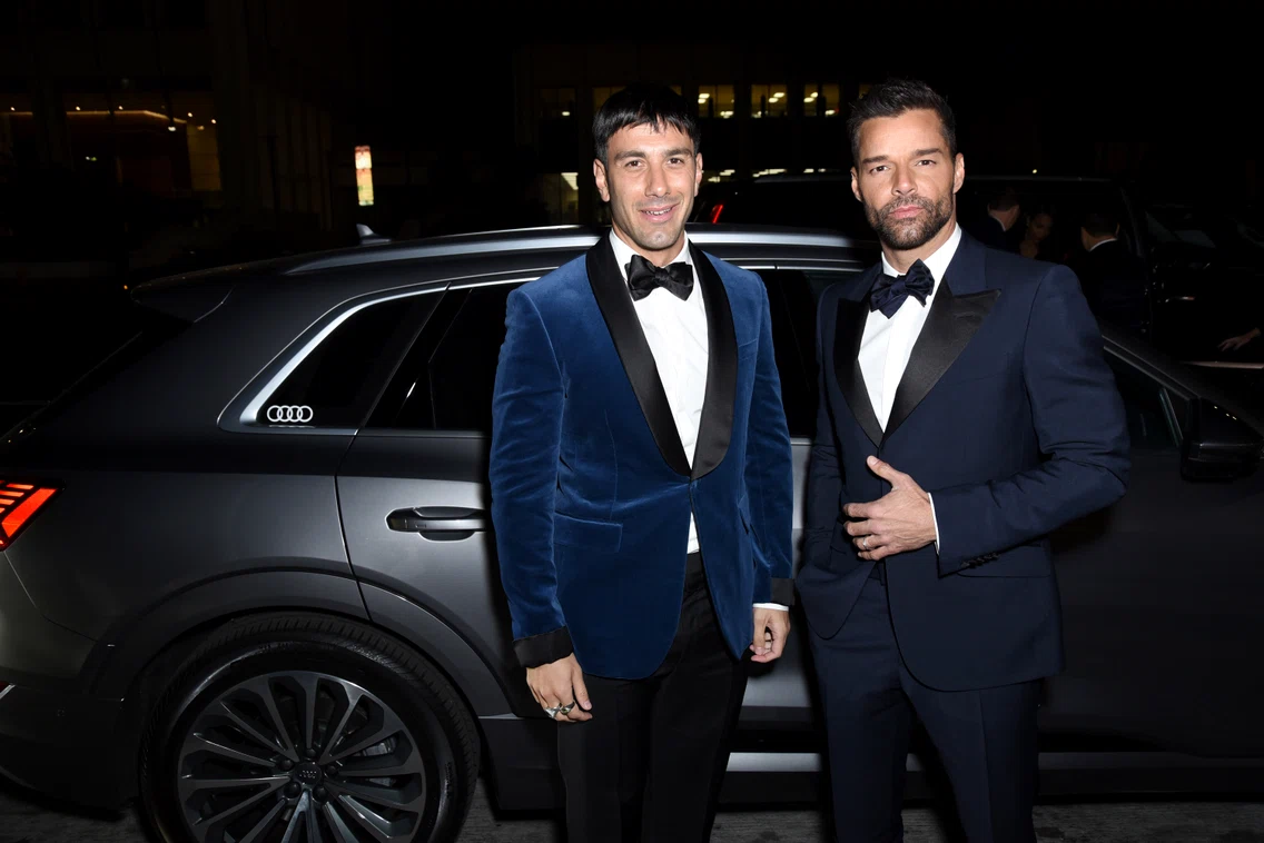 Ricky Martin și Jwan Yosef, Getty