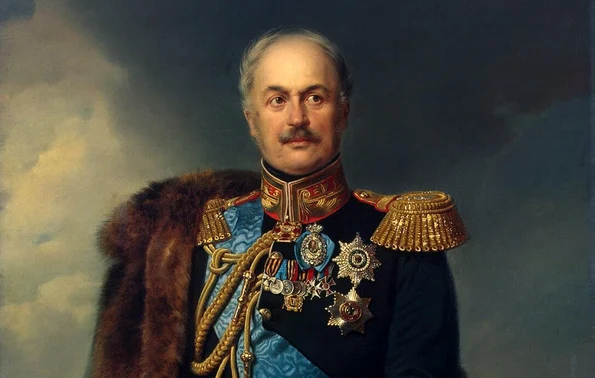 Generalul rus Pavel Kiseleff, pictură de Franz Krüger (© Wikimedia Commons)