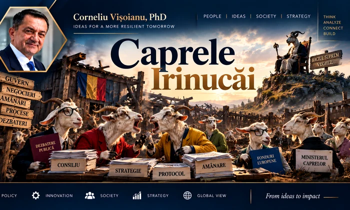 Caprele Irinucăi Goat Government Satire png
