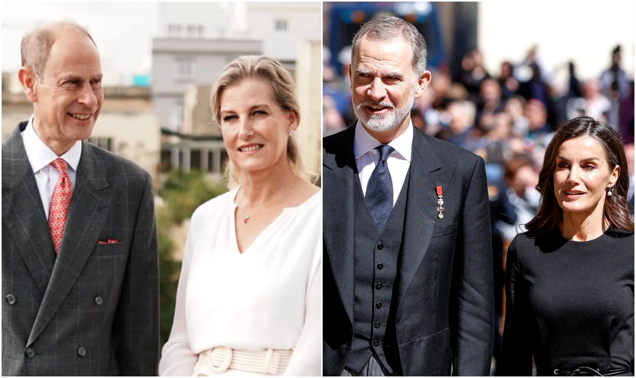 Prințul Edward la Letizia și Felipe, toate casele regale vor avea trimiși la înscăunarea Papei Leon jpg