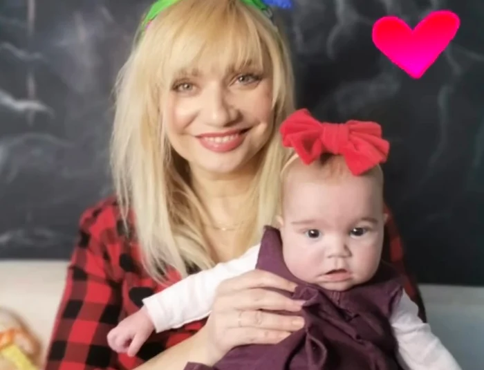 Cum se simt Cristina Cioran și fetița ei, după ce au fost infectate cu COVID Foto: Arhivă personală