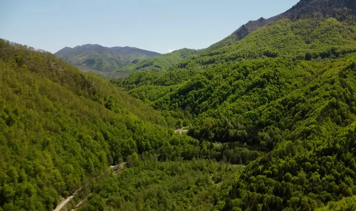 Traseul montan al Lotului Cornetu-Tigveni Autostrada A1 Sibiu-Pitești Foto Daciana Stoica