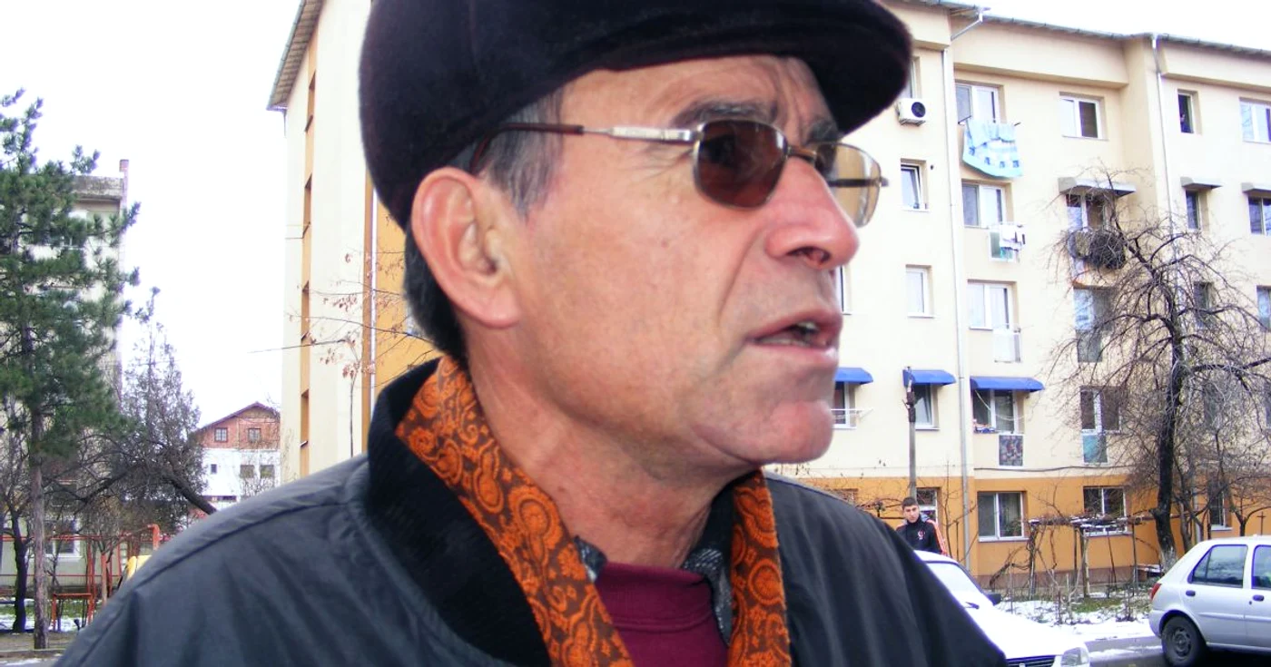 Un severinean revoltat FOTO Corina Macavei