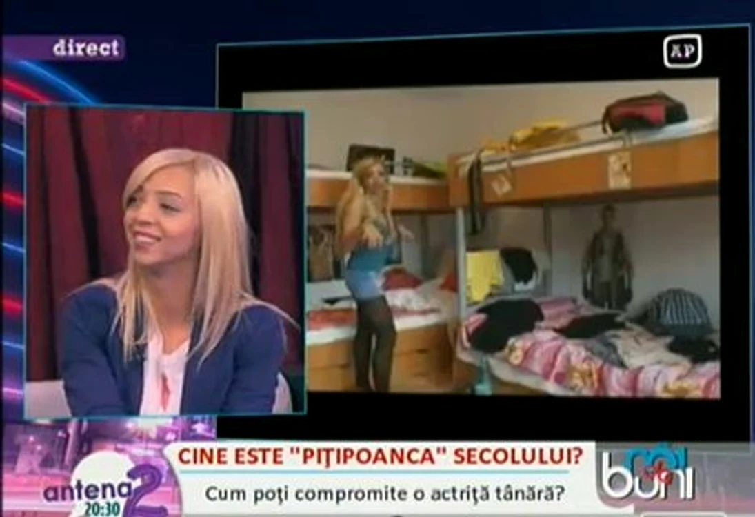 
    După ce a filmat clipul, Sabina nu s-a ales decât cu imaginea stricată  