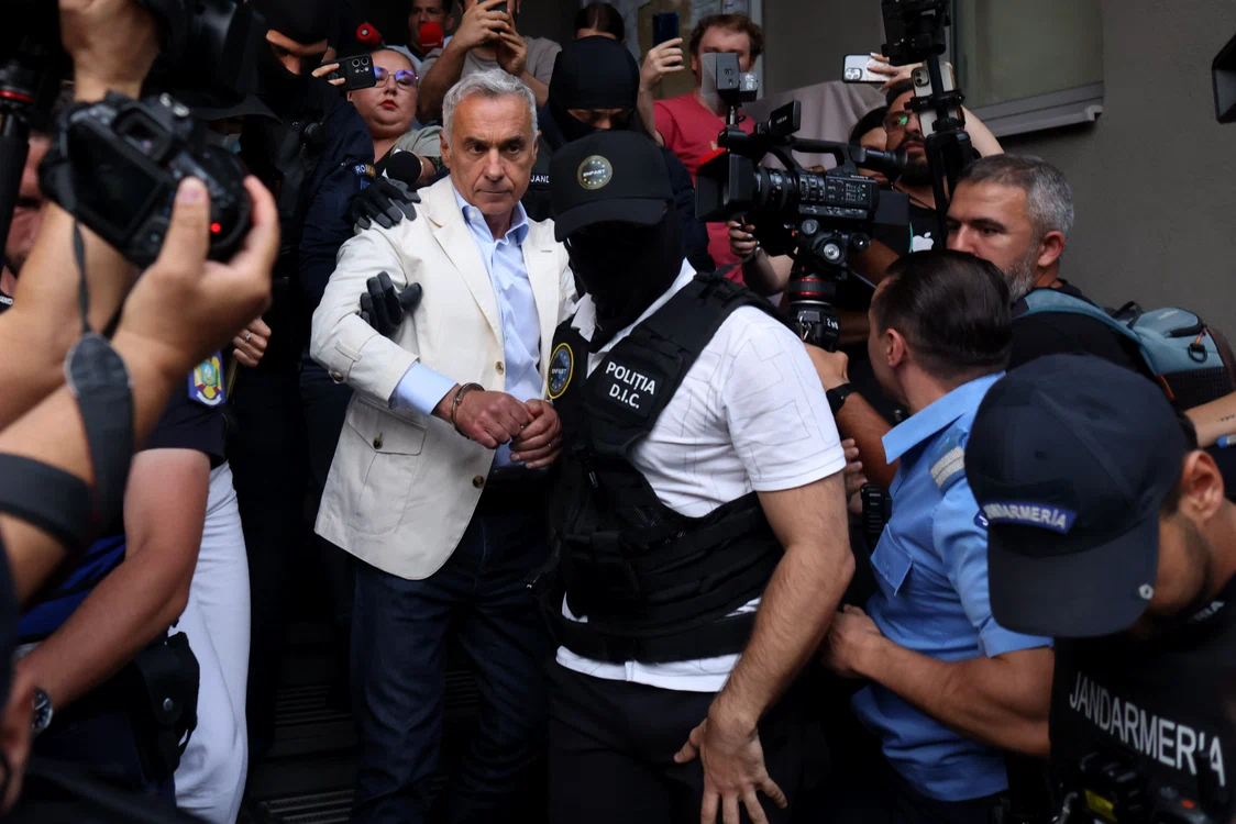 Călin Georgescu, la ieșirea de la DIICOT