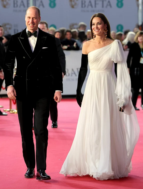 Kate Middleton și Prințul William la Premiile BAFTA 2023 FOTO Profimedia