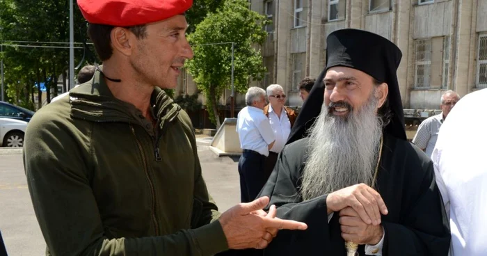 Radu Mazăre şi ÎPS Teodosie FOTO Mediafax