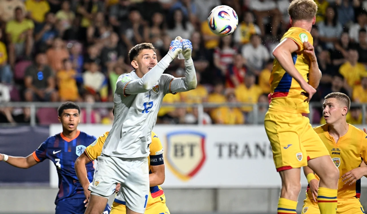 România U19 a ajuns până în penultimul act de la EURO 2025 (FOTO: Sportpictures)