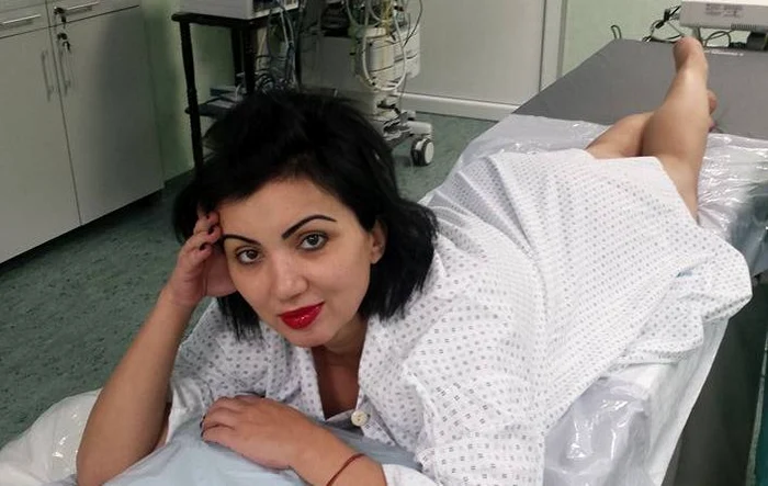 Adriana Bahmuţeanu a plecat de la spital pe picioarele eifoto: arhiva personală