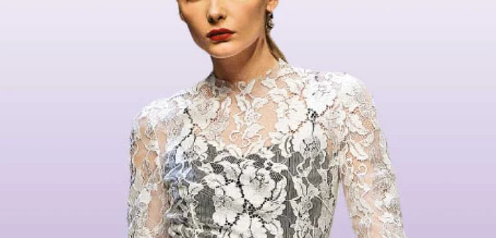 Lenjeria intimă vizibilă sub dantele, o provocare pentru designeri