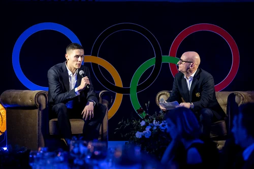 David Popovici la gala Prințesei Charlene de Monaco