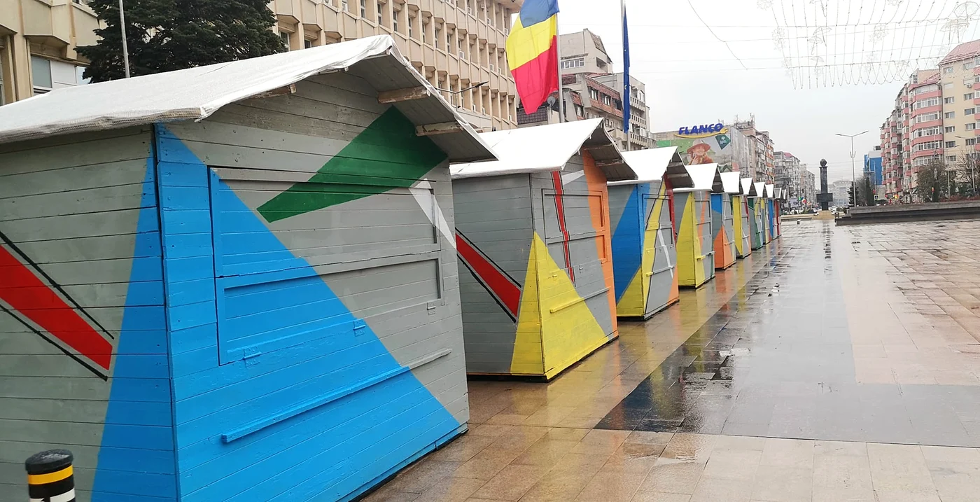 În Târgoviște iluminatul festiv va fi aprins pe 5 decembrie. FOTO C.S.