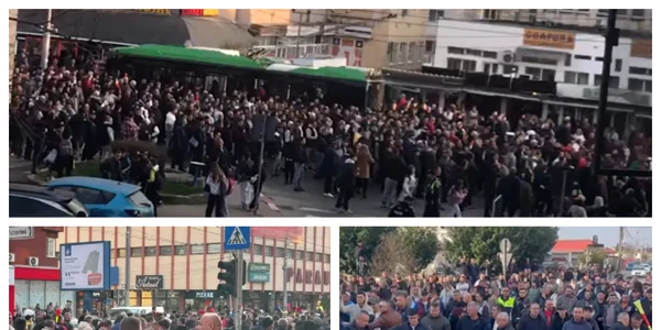 Proteste mineri in Gorj 