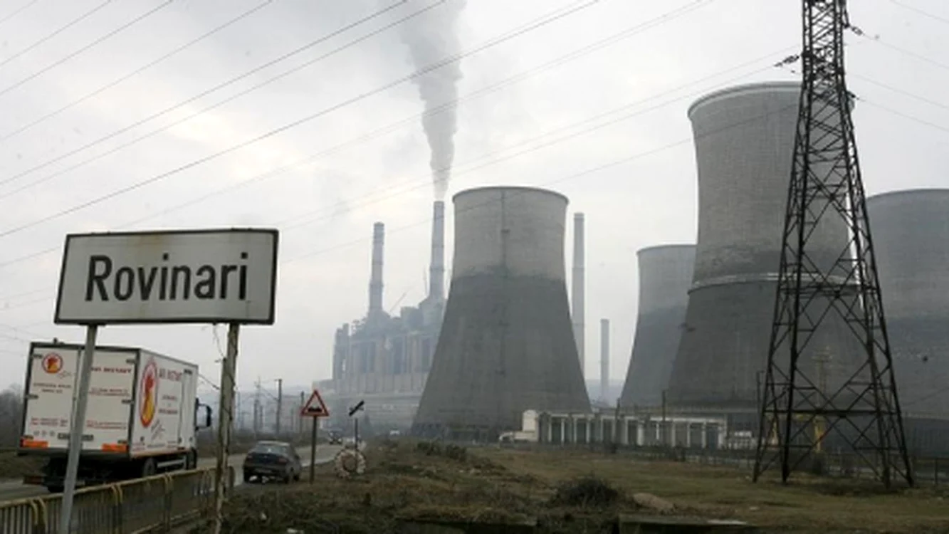 TERMOCENTRALA DE LA ROVINARI FOTO ARHIVĂ