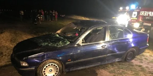 Accident Ghioroc FOTO aradon.ro