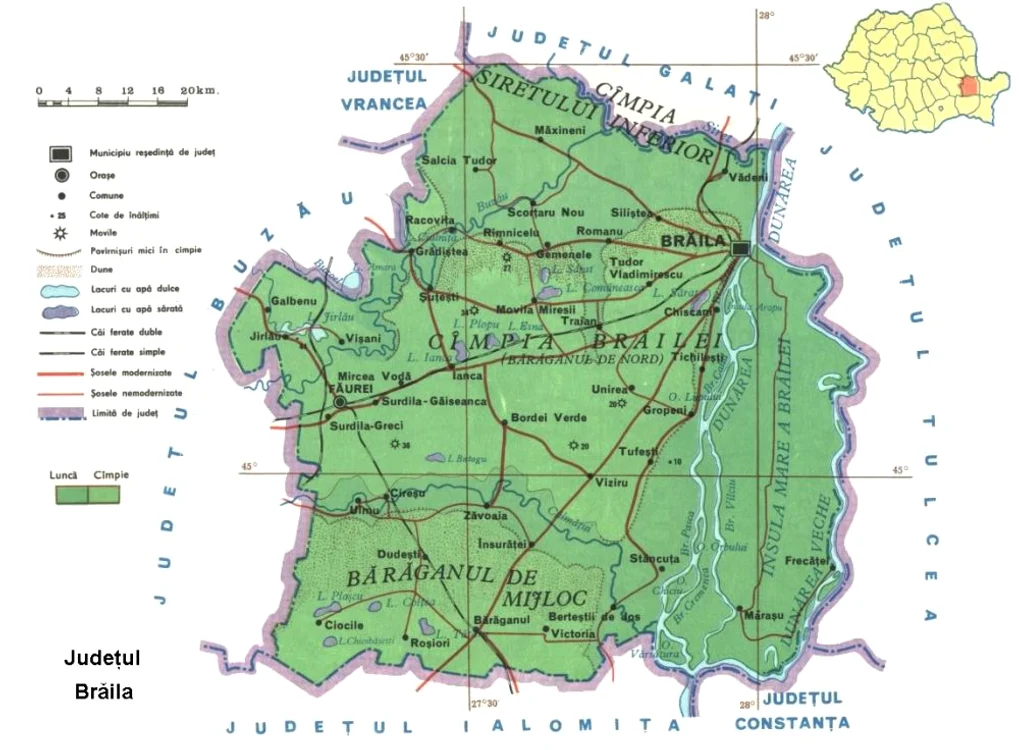 Harta Brăilei