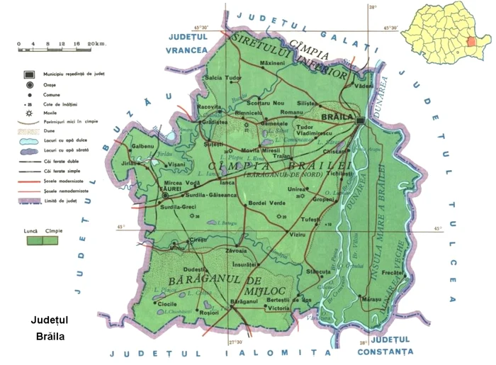 Harta Brăilei