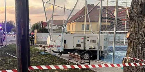 O femeie a murit după ce a fost lovită de un generator electric care s a desprins în mers Foto Brasov net jpeg