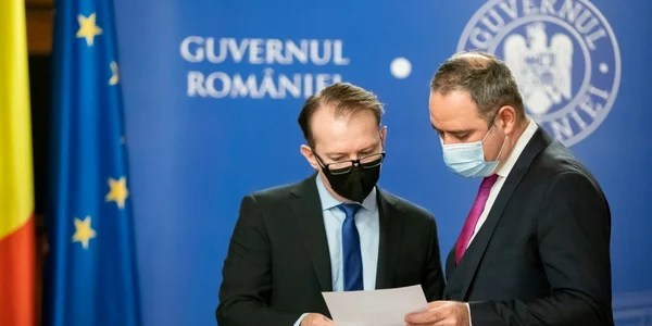 Florin Citu si Alexandru Nazare / Sedinta Guvern 5 mai 2021 FOTO Guvernul Romaniei