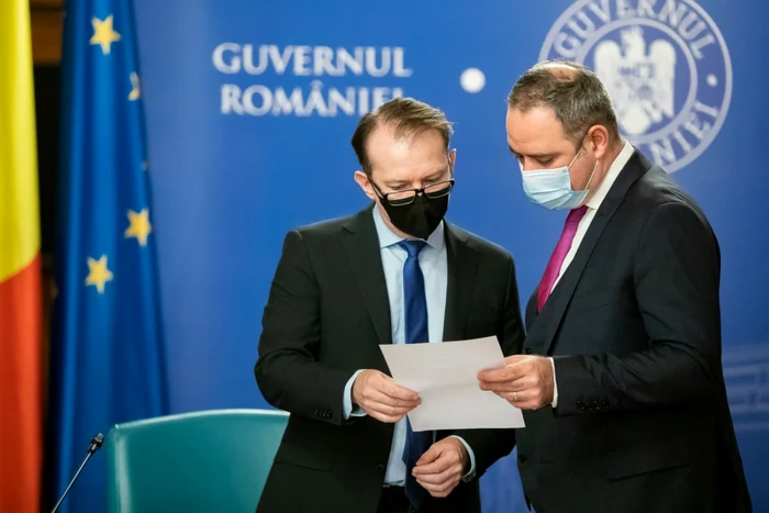 Florin Citu si Alexandru Nazare / Sedinta Guvern 5 mai 2021 FOTO Guvernul Romaniei