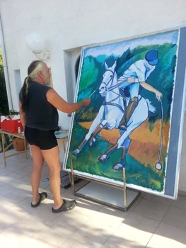 Nicu Covaci era talentat și la pictură și grafică, nu doar la muzică. FOTO: Instagram