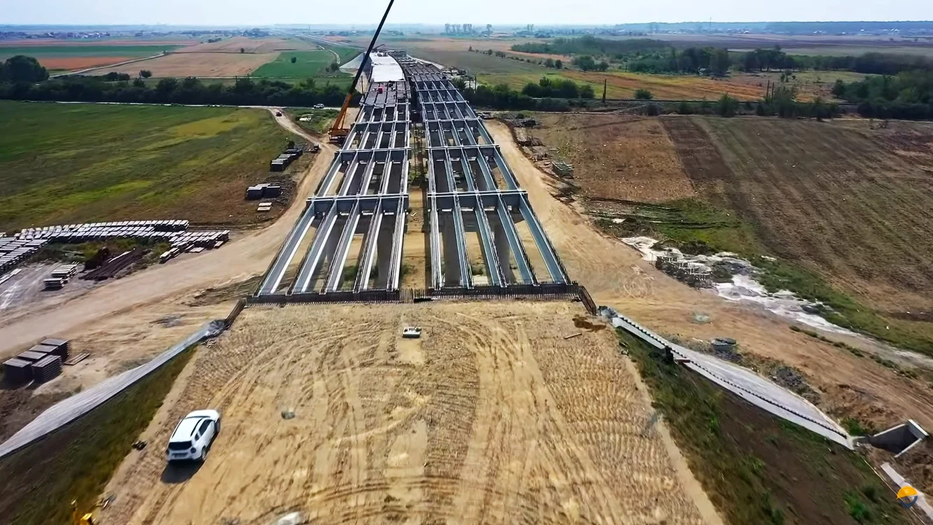 Inaugurare de 2,5 km din lotul 3 din Autostrada de Centură Sud A0. Foto: Pro Infrastructura