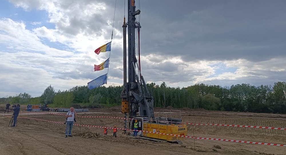 Au început lucrările la podul peste Prut de la Ungheni, din bani europeni. Când va fi finalizat