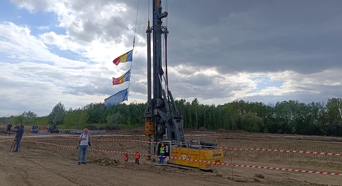 Au fost inaugurate lucrările la podul peste Prut FOTO: CNAIR