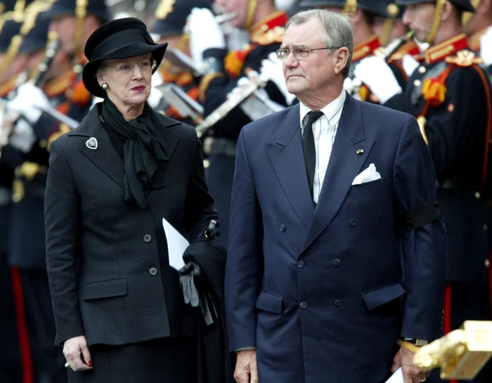 Regina Margareta a Danemarcei și soțul, Getty jpg