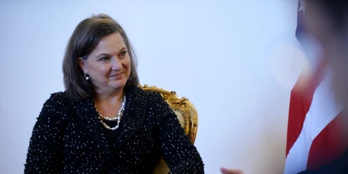 Victoria Nuland la Bucuresti FOTO Mediafax