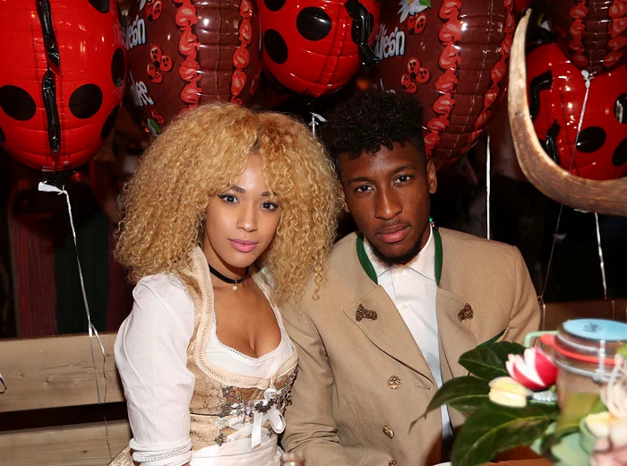 Kingsley Coman şi soţia lui, Sephora, au rupt gura târgului la Oktoberfest