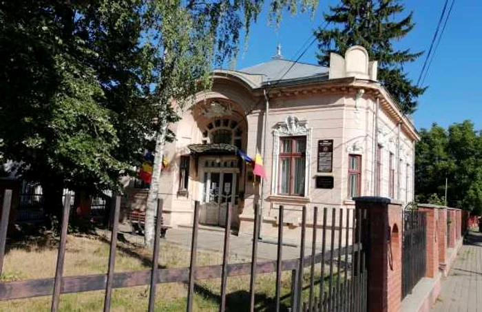 Casa Saideman din Focţani, actualul sediu al Direcţiei de Cultură Vrancea FOTO: Ştefan Borcea