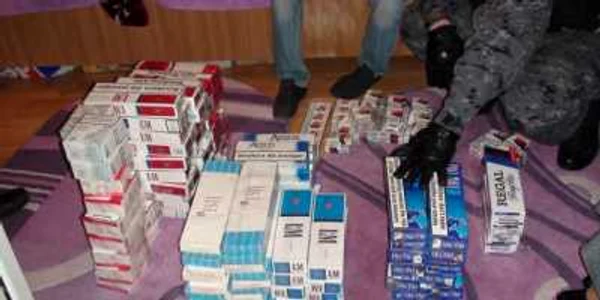 Ţigările au fost confiiscate, iar în scurt timp vor fi distruse   