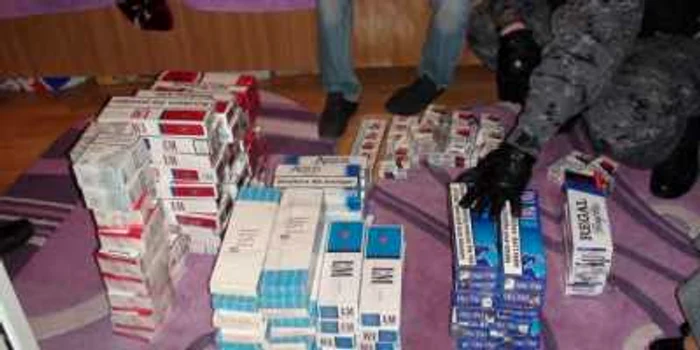 Ţigările au fost confiiscate, iar în scurt timp vor fi distruse   