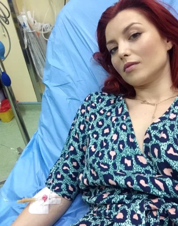 Elena Gheorghe a ajuns la spital