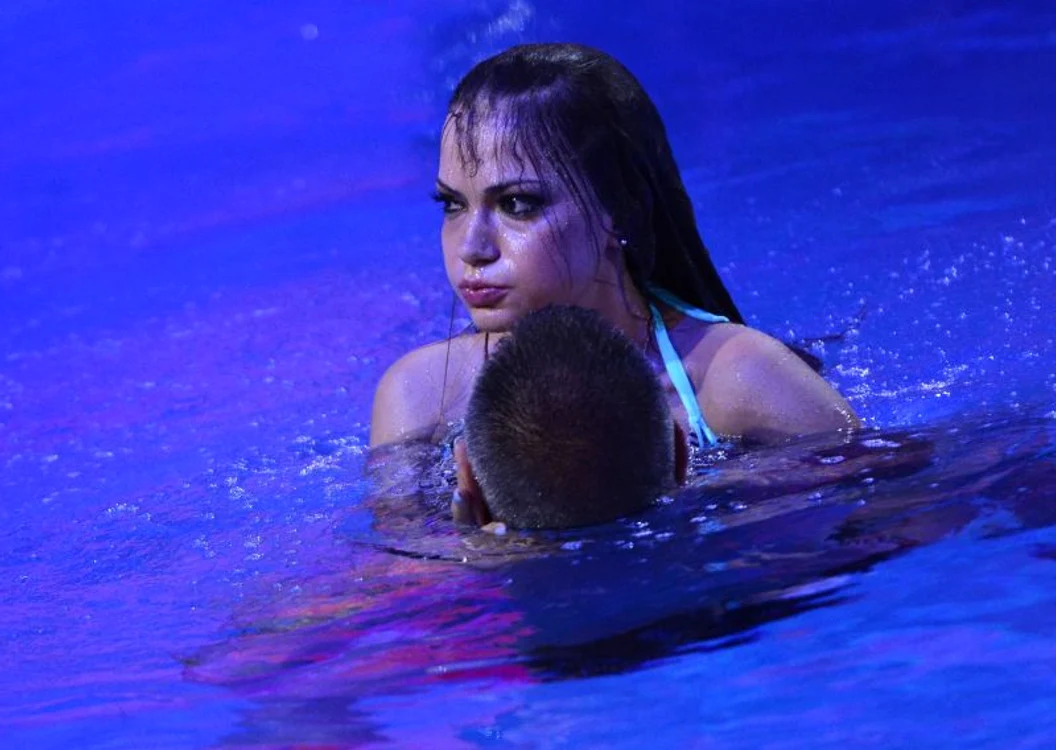 Andreea Antonescu a intrat în panică la "Splash! Vedete la apă!"Foto: Antena 1