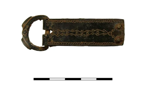 Catarama a fost realizată dintr-o singură bucată de aliaj de cupru (© Archaeological Research Services Ltd.)