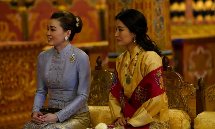 Regele Thailandei și Regina Thailandei în vizită la Regele Jigme Khesar al Bhutanului și Regina Jetsun Pema a Bhutanului   FOTO Casa Regală a Bhutanului (10) jpg