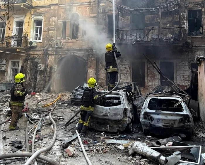 Salvatori intervenind la Odesa