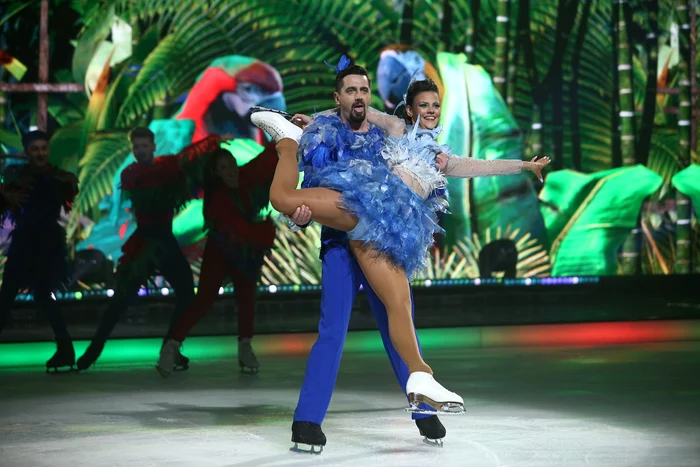 Cosmin Natanticu și Maria și-au încheiat parcursul în competiția Dancing on Ice – Vis în doi