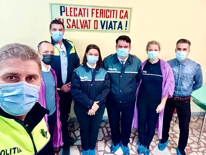 ”Transformă scuzele în fapte bune. Donează sânge”, ne îndeamnă tânăra polițistă