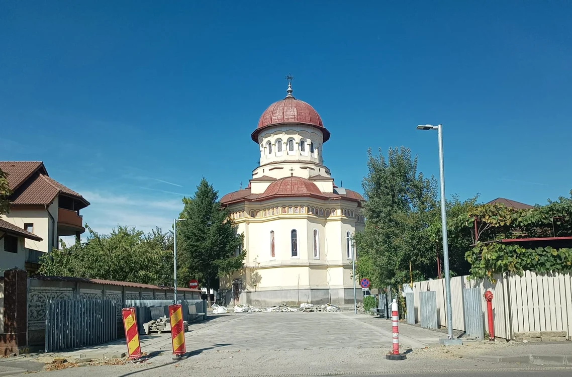 Lucrările la Calea Eroilor nu  sunt terminate nici în prezent Foto: Alin Ion